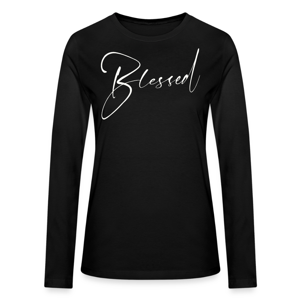 Bella + Canvas Women's Long Sleeve T-Shirt - black