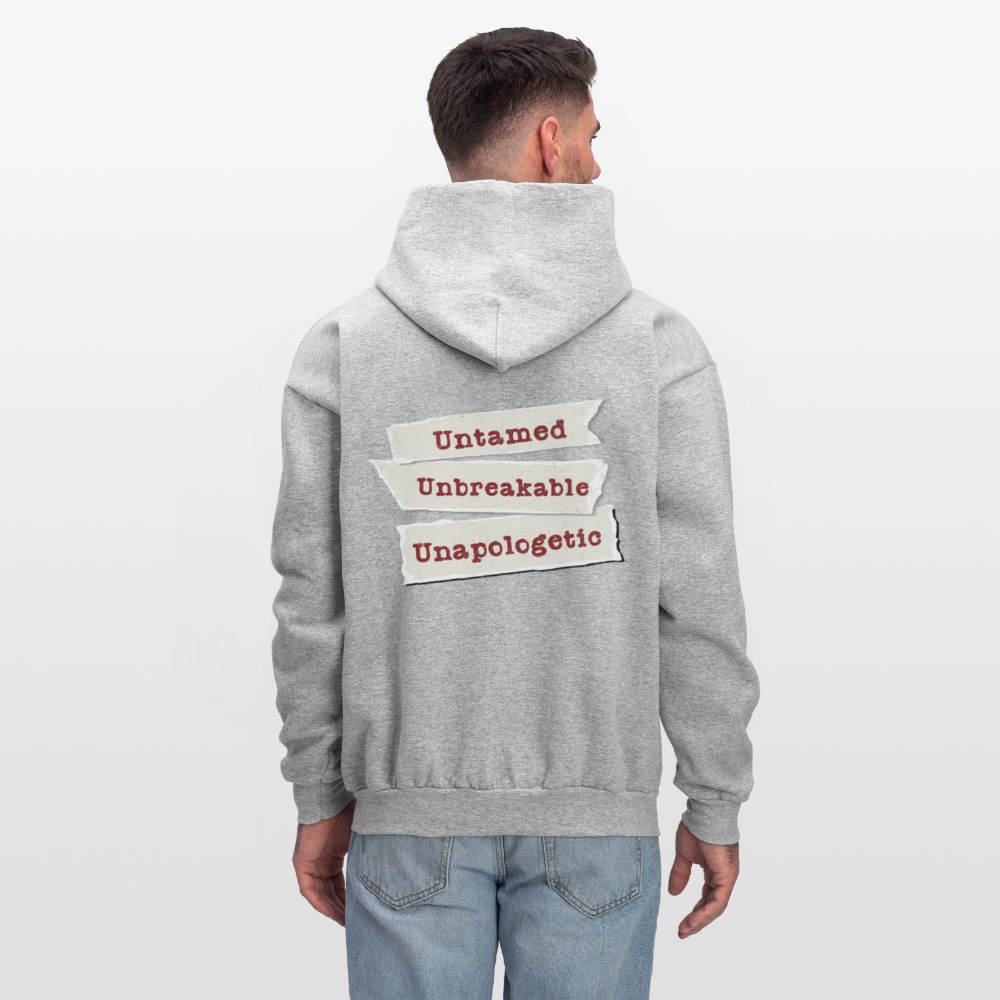 Men's Hoodie - heather gray