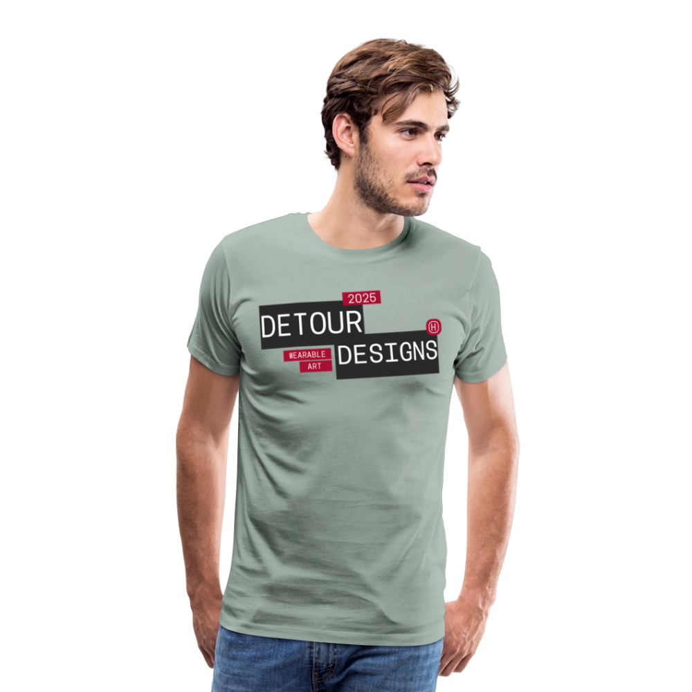 Men's Premium T-Shirt - steel green