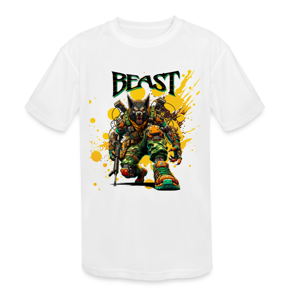 Kids' Moisture Wicking Performance T-Shirt - white
