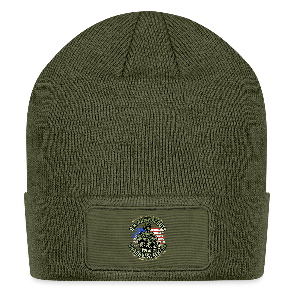 Patch Beanie - olive