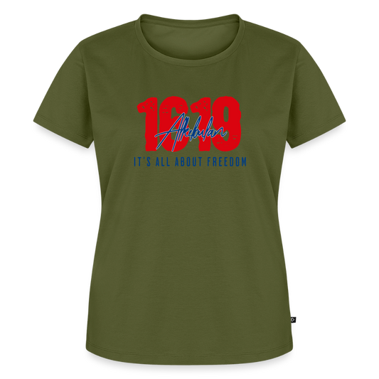Women’s Premium T-Shirt - khaki green 
