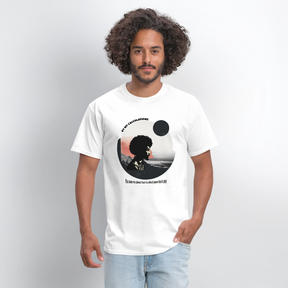 Men's T-Shirt | GILDAN 5000 - white