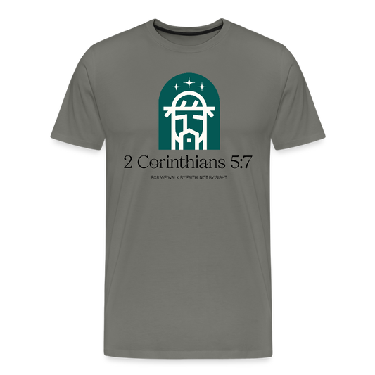 Men's Premium T-Shirt - asphalt gray
