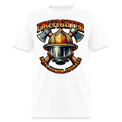 Men's T-Shirt | GILDAN 5000 - white