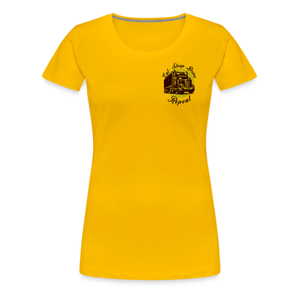Women’s Premium T-Shirt - sun yellow