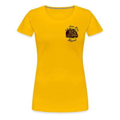 Women’s Premium T-Shirt - sun yellow