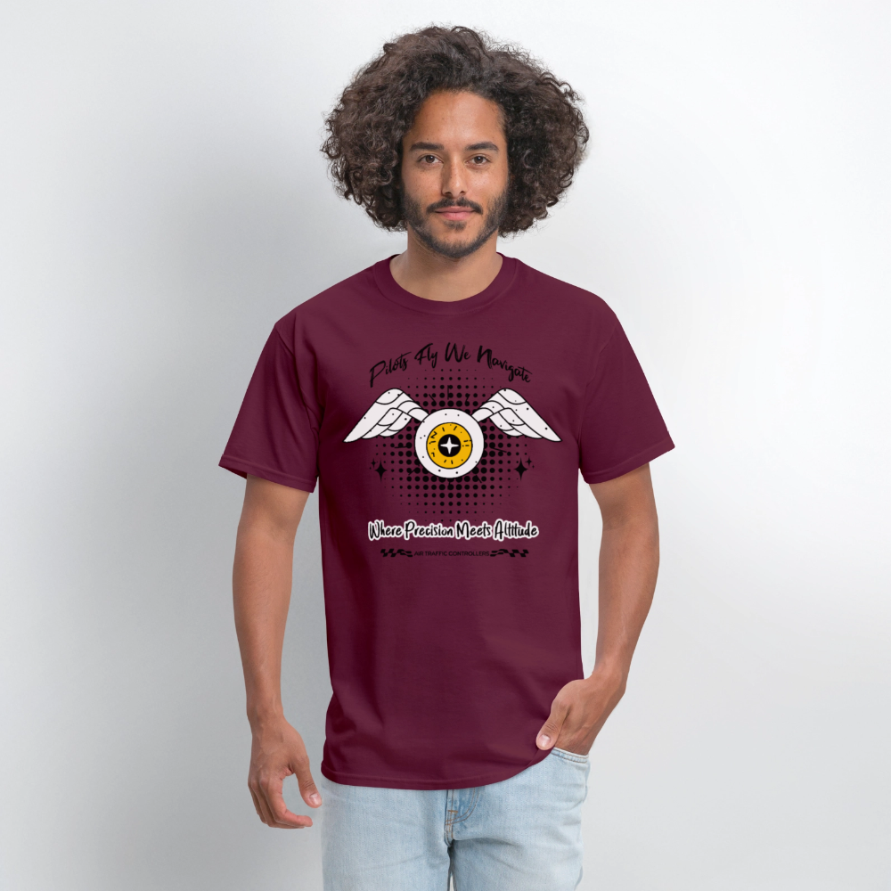 Men's T-Shirt | GILDAN 5000 - burgundy