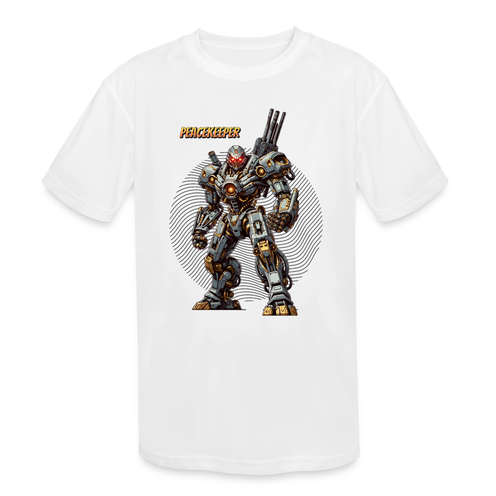Kids' Moisture Wicking Performance T-Shirt - white