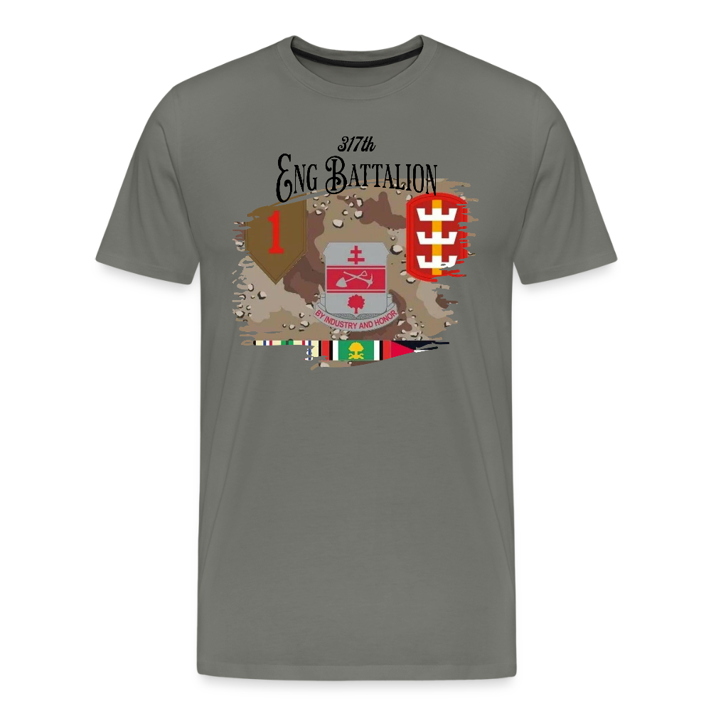 Men's Premium T-Shirt - asphalt gray