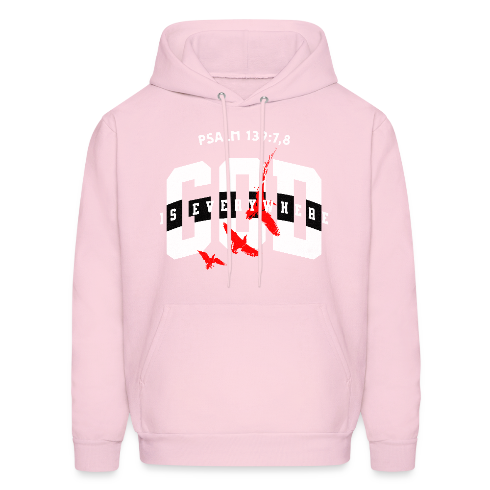 Men's Hoodie - pale pink