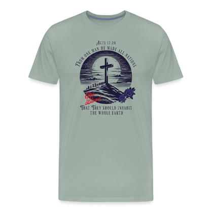 Men's Premium T-Shirt - steel green
