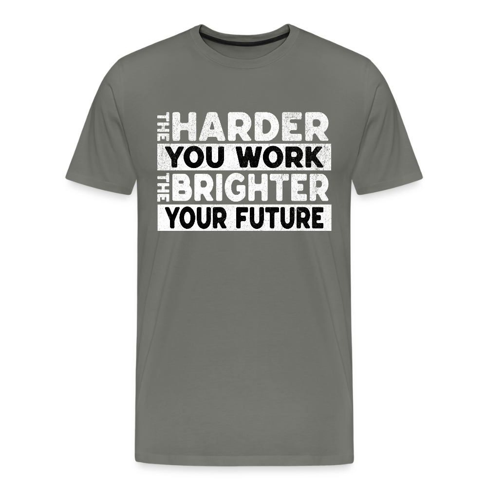 Men's Premium T-Shirt - asphalt gray