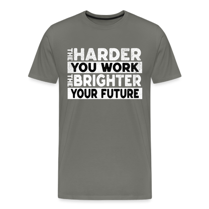 Men's Premium T-Shirt - asphalt gray
