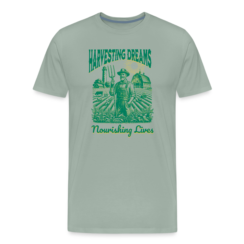 Men's Premium T-Shirt - steel green