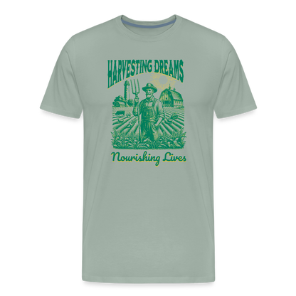 Men's Premium T-Shirt - steel green