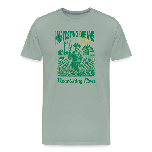Men's Premium T-Shirt - steel green