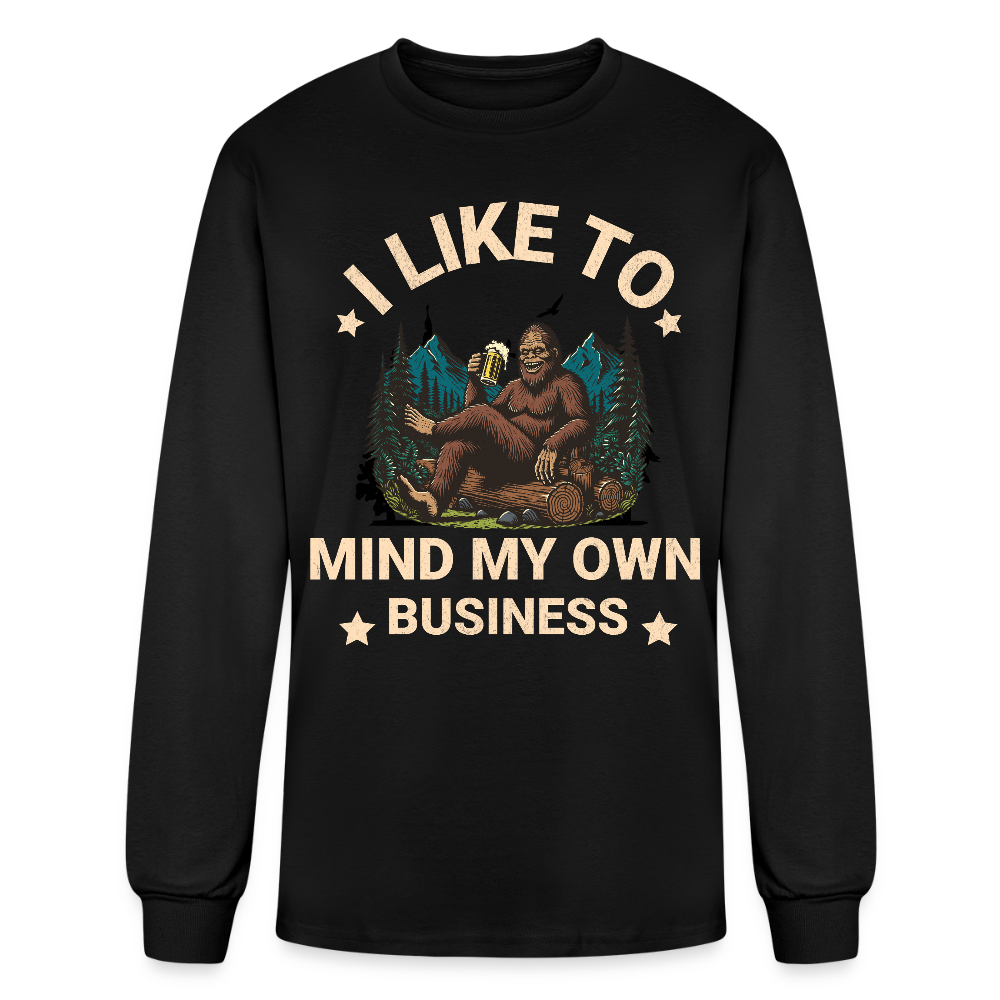 Men's Long Sleeve T-Shirt - black