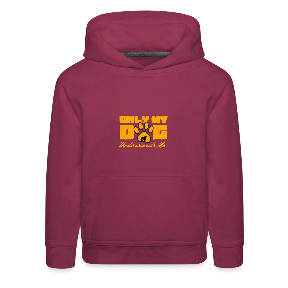 Kids‘ Premium Hoodie - burgundy
