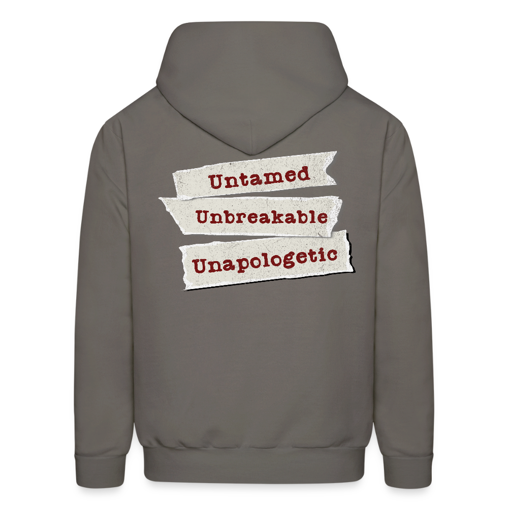 Men's Hoodie - asphalt gray
