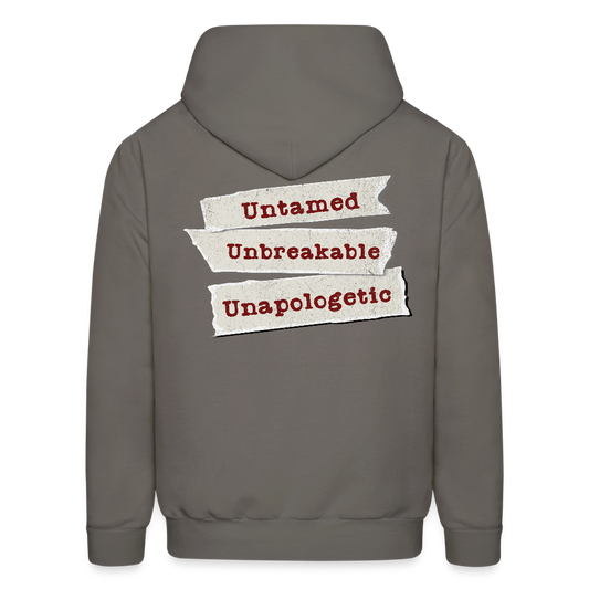 Men's Hoodie - asphalt gray