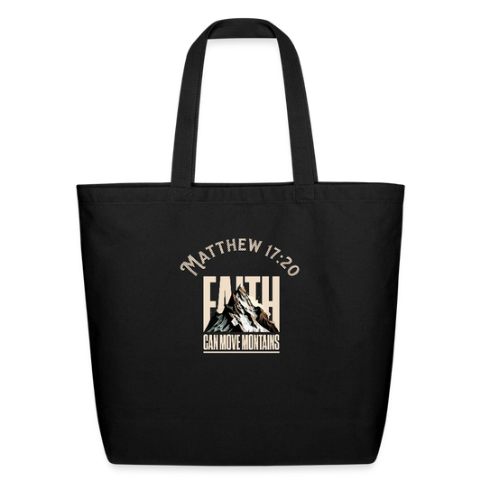 Eco-Friendly Cotton Tote - black