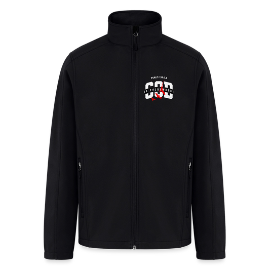 Men’s Soft Shell Jacket - black
