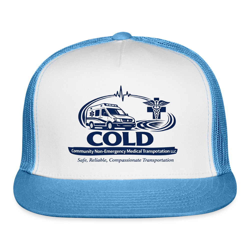 Trucker Hat - white/blue