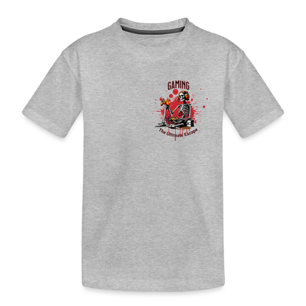 Toddler Premium Organic T-Shirt - heather gray