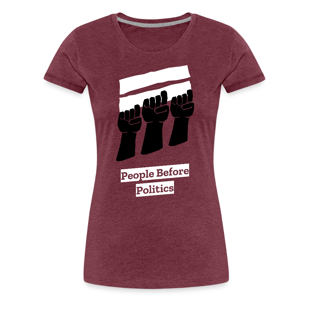 Women’s Premium T-Shirt - heather burgundy